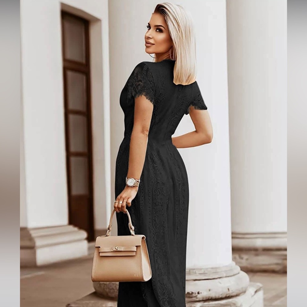 NWOT formal black dress. Never worn before.